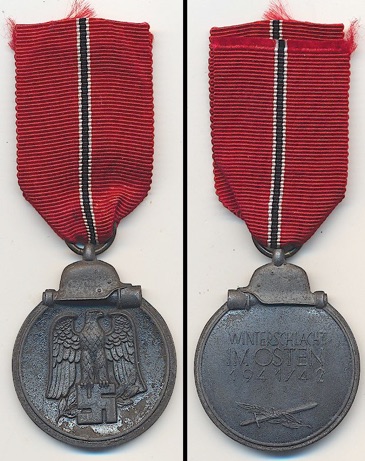 WW2 German Russian Front Medal Ostmedaille Winterschlacht im Osten 