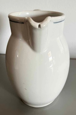 WW2 German Creamer porcelain ceramic DAF Deutscher Arbeitsfront Hutshcenreuther
